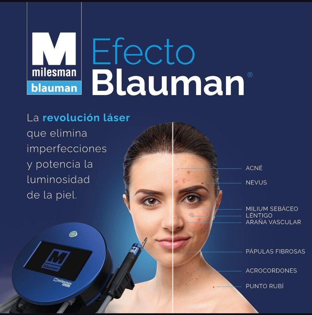 Láser Azul Blauman Milesman en Córdoba